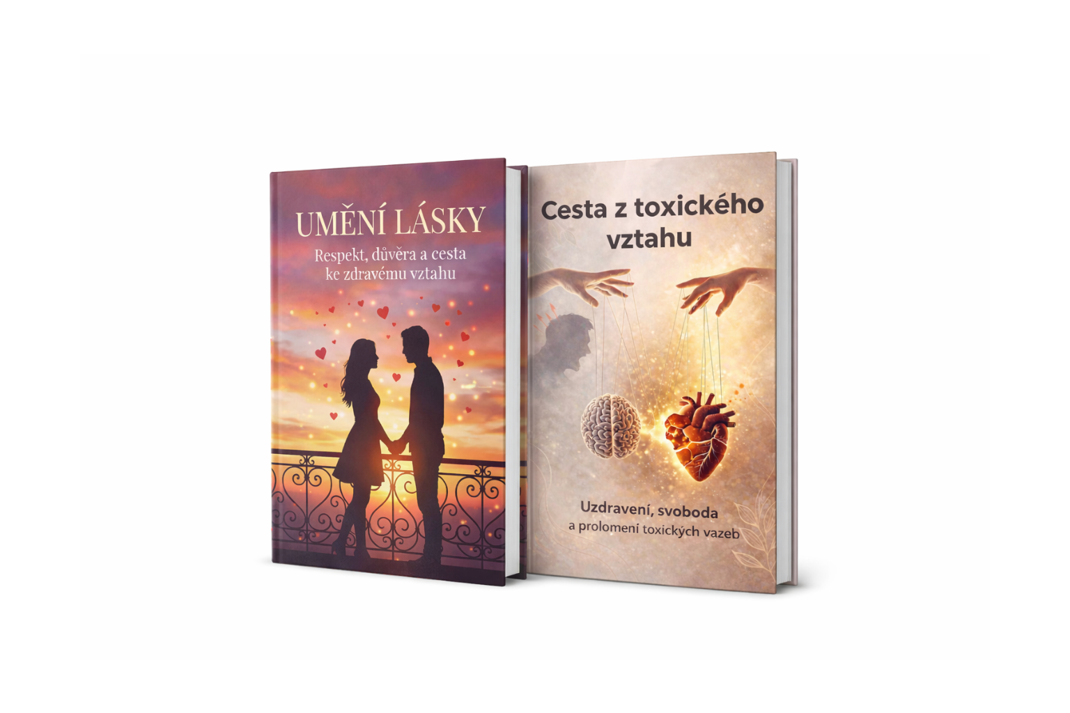 SADA DVOU E-KNIH - CESTA Z TOXICKÉHO VZTAHU + UMĚNÍ LÁSKY